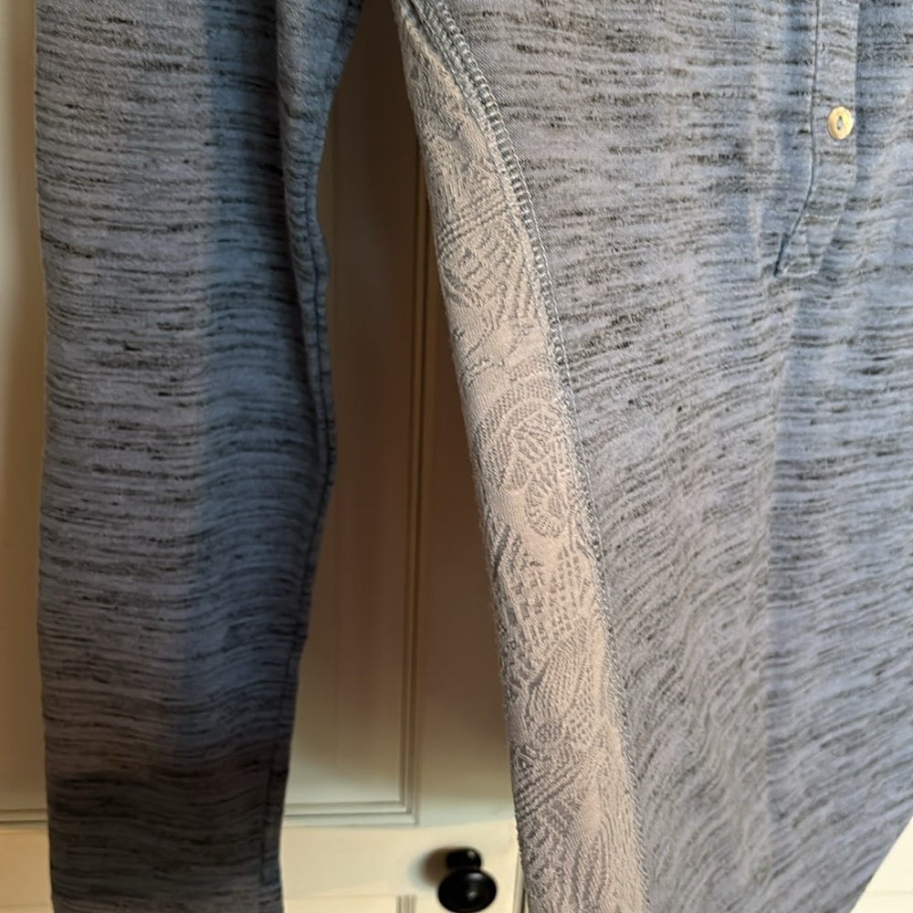 Sanctuary blue heather henley with lace details. Small - Picture 4 of 11